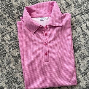 Women's Pink Polo Shirt